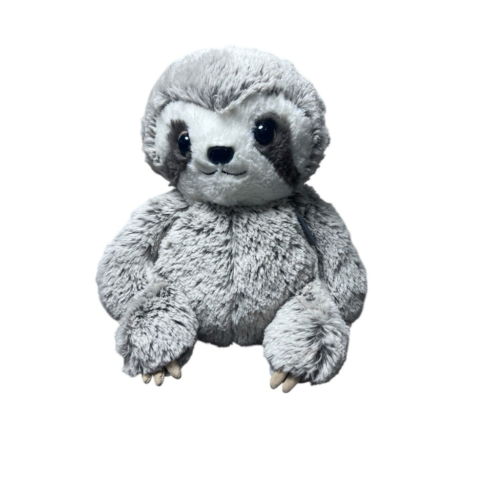 Hallmark 2015 Grey‎ Baby Sloth Stuffed Plush Animal soft Toy snuggle lovey 8"